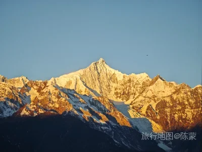 德钦县航拍照片