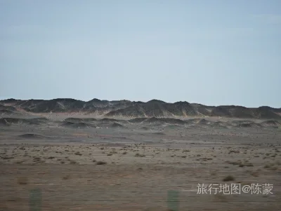 额济纳旗航拍照片