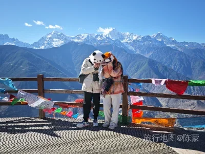 德钦县航拍照片