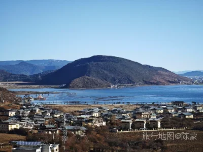 香格里拉市航拍照片