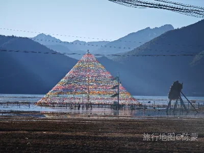 香格里拉市航拍照片