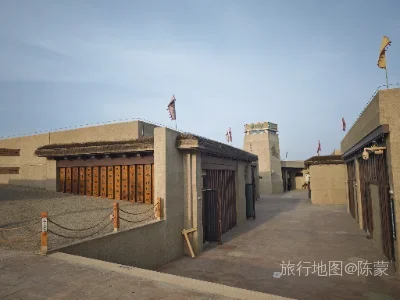 敦煌市航拍照片