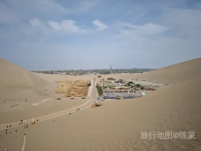敦煌市航拍照片