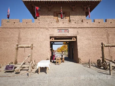 敦煌市航拍照片