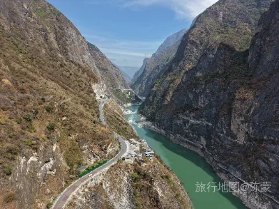 香格里拉市航拍照片