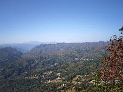 剑阁县航拍照片