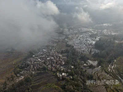 元阳县航拍照片