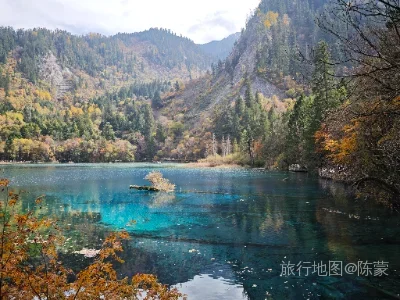 九寨沟县航拍照片