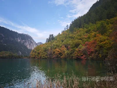 九寨沟县航拍照片