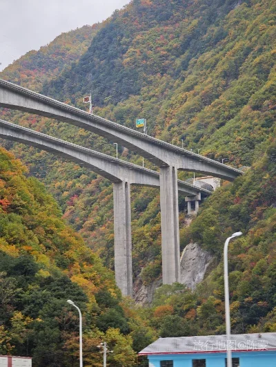 九寨沟县航拍照片