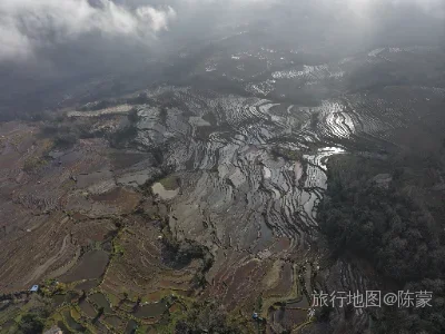 元阳县航拍照片