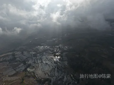 元阳县航拍照片