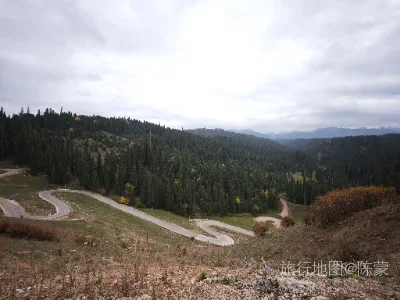 巩留县航拍照片