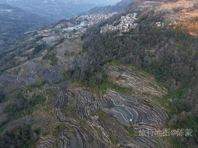 元阳县航拍照片