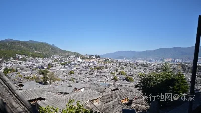 古城区航拍照片