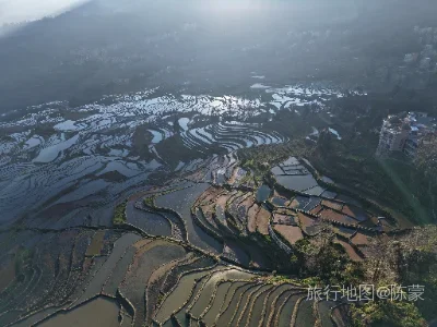 元阳县航拍照片