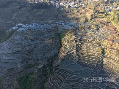元阳县航拍照片