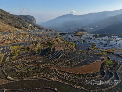 元阳县航拍照片