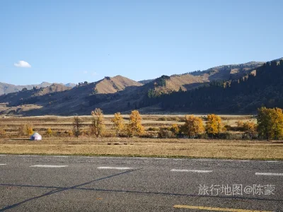 尼勒克县航拍照片