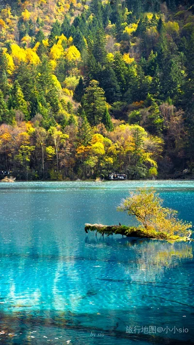 九寨沟县航拍照片